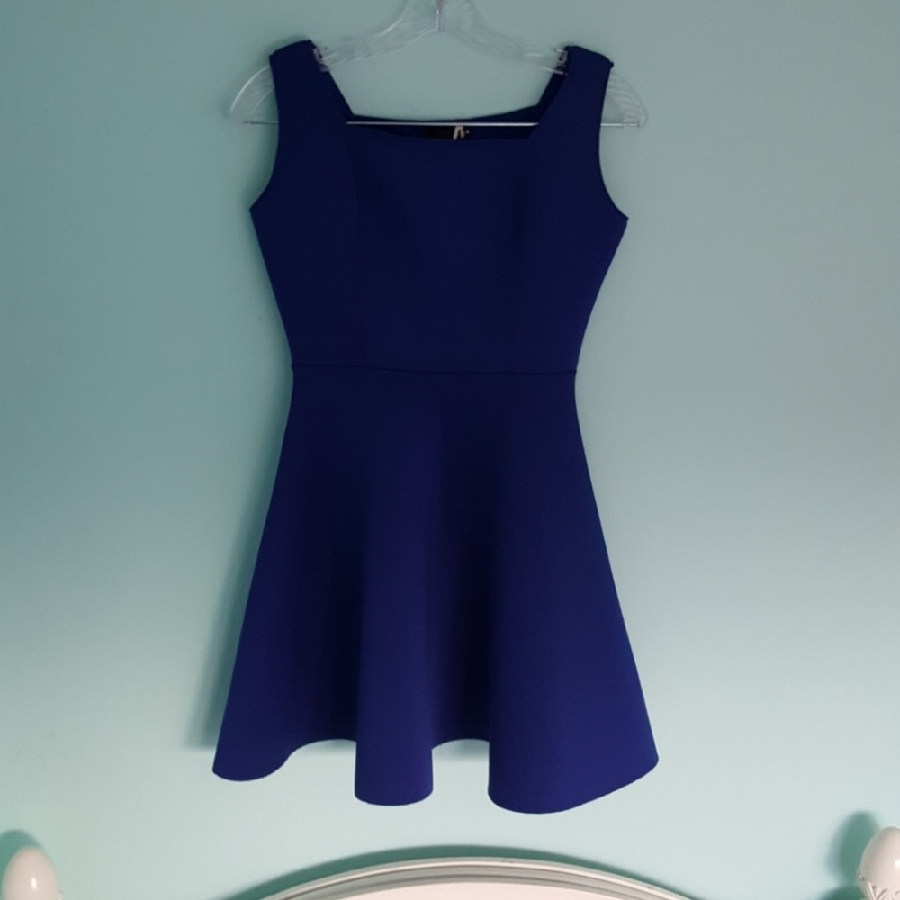 Blue dress